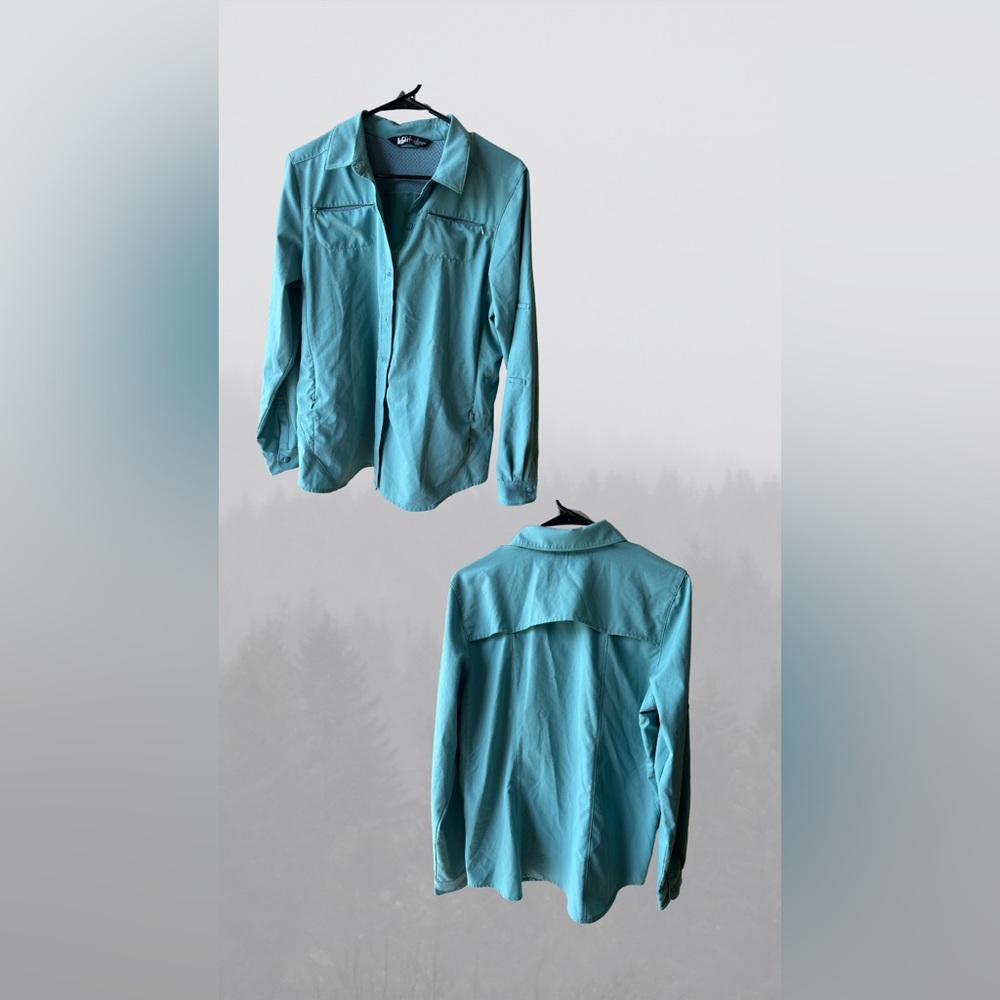 REI Women’s Long Sleeve Button Down